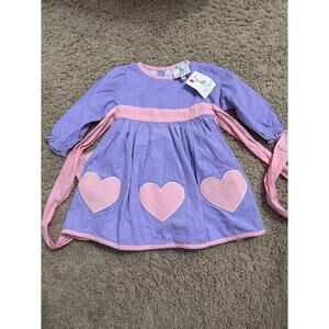 Heart Dress Little Girls: Eliza James 24m